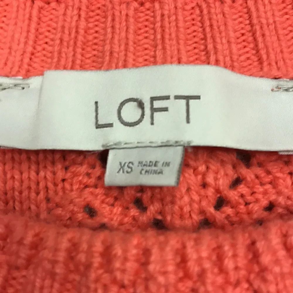 Loft melon colored sweater.  Size XS - Picture 5 of 6